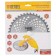 Disc for the trimmer Denzel 96340, 230x25.4x1.3 mm, 40 teeth