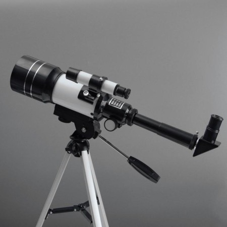 Telescope desktop 150 multiple increase, white-black case, F30070M,-1