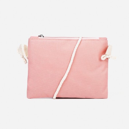 Set of backpacks on lightning from textiles, cosmetic bags, pencil case, pink color-9