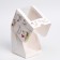 Easter box with the window "Kurochka", 12.5 x 9.5 x 9.5 cm