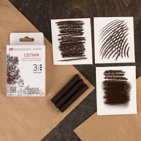 Sepia Dark ZHK "Ladoga", 3 pieces, in a cardboard box-1