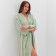 Women's robe KAFTAN PLUSHY p. 48-50, green