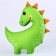 Antistress toy "Dinosaurus"