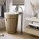 Wasserkraft Main 4153 sink mixer, single -row, floor, brass, chrome