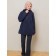 Feminine hoodies, size 50, dark blue color