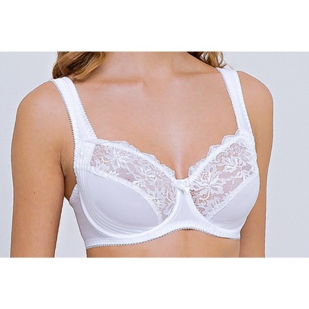 Lengy bra, size 85b, white color-2