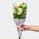 JUST LOVE flowers package, lavender cage, 29.5 x 10 x 45 cm