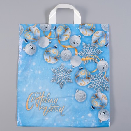 Package "Arctic", polyethylene with a loop pen, 42 x 38 cm, 40 μm