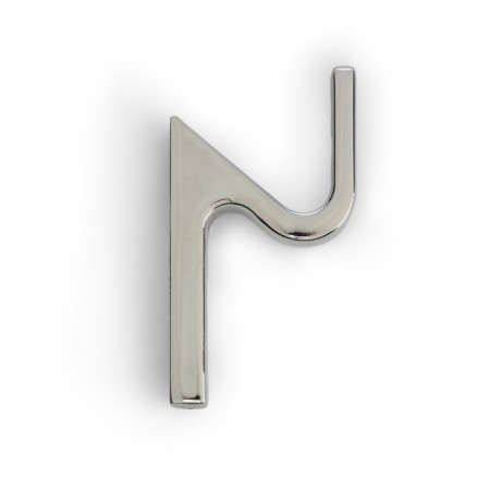 Furniture hook Cappio anemone, one -rod, chromium color-3