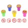 Printing color "Smiles 2", set of 5 pcs.