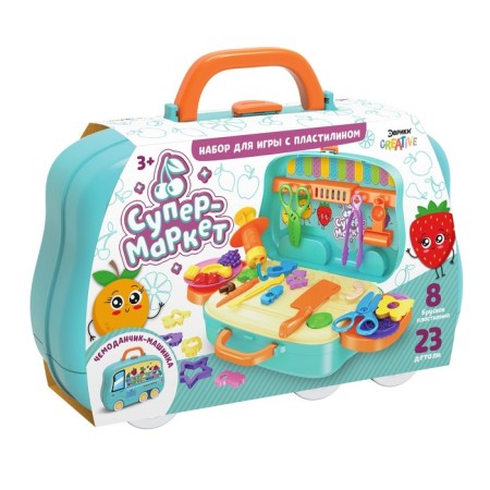 Set for playing with plasticine "supermarket"-2