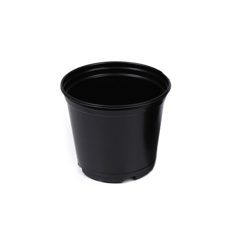 Pot for seedlings, 520 ml, D = 11 cm, h = 11 cm, black, Greengo-3