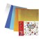 Foamiran Metallized A3, 2 mm, set of 5 sheets x 5 colors, Devente