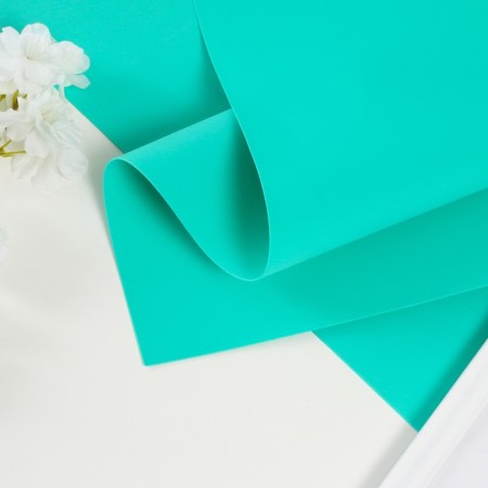 Foamiran matte 60x70 cm, 1 mm, mint