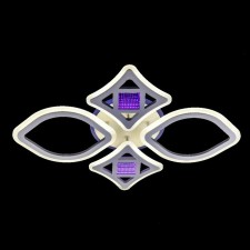 LED LED Economic SECTY 51247/4+1WT RBP+3D, 5XLED, 8x70x70 cm, white color