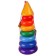 The pyramid "Blue Tractor", 7 rings with a cone
