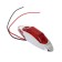 Lanterns of the backbone of the rear rear for trucks, red light, 2 pcs, 24 V, BD-7045-24V