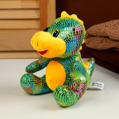 Soft toy "Dragon", brilliant, 17 cm, mix color-3