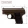 Pneumatic children's “Defender” pistol, metallic