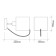 Wall lamp 1x40W E14, size 12x22x17 cm