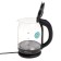 Electric kettle Sakura SA-2709SPBK, glass, 1.8 l, 1800 watts, black