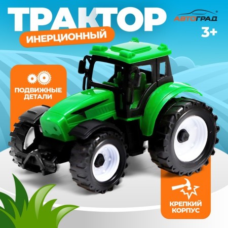 Inertial "Farmer" tractor, green color