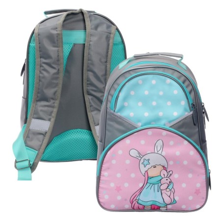 School backpack, 37 x 26 x 13 cm, ergonomic back, Calligrata AN "Girl"-6