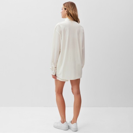 Women's costume (shirt, shorts) minku white color, rn 48-5
