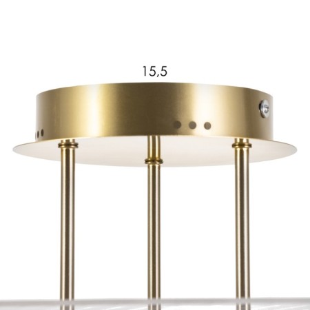Synthia chandelier LED 48W 3000-6000K gold 50x50x20cm-8