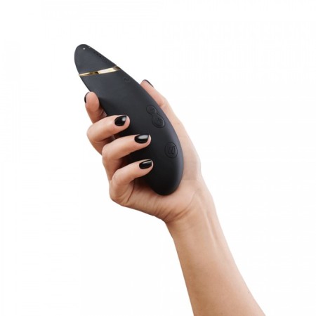 Contactless clitoral stimulator Womanizer Premium 2, black-1