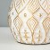 Table lamp 38047/1 E14 40W white with a golden patina 23x23x32 cm