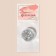 Pital for decor, silver color
