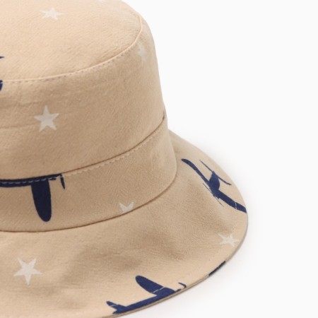 Panama Children's Minaku "Airplanes", beige color, rn 48-50-2