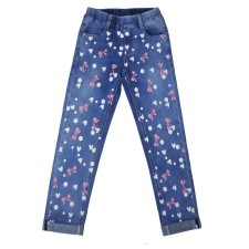 Jeans for girls, height 110 cm