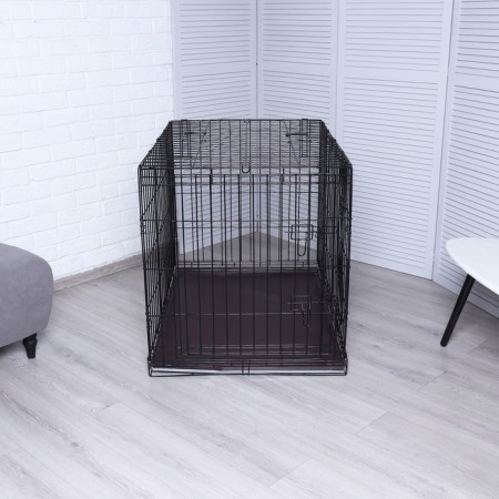 Dogs for dogs No. 4 with a pallet, folding, 94 x 64 x 72 cm-2