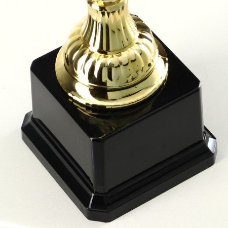 Cup 068, award figure, gold, plastic stand, 25 x 8 x 7.5 cm.-4