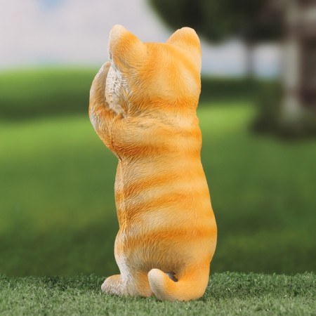 Figure "Begging cat" 8x9x20cm /// Mix-8