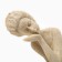 Polystone statuette "Ballerina" White 33 x 18 x 18 cm