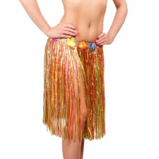 Hawaiian skirt, multi -colored
