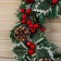 New Year's Wreath D-30 cm "Forest Festival" Berries leaves