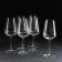 Set of glasses for wine "Sandra", 350 ml, 6 pcs
