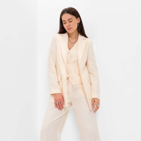Women's vest MIST: Classic Collection p. 46, beige-4