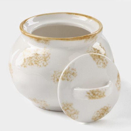 Sugar of the porcelain shade Organic Gold, 420 ml, white color-1