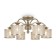 Freya FR2539CL-06G Ksenia ceiling lamp, 730x730x309 mm, E14, 6x40W, color matte gold