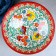 Suditsa Rishtan ceramics "Turkish pattern", 25 cm, mix