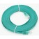 Flat Cat5e Molded 5m Green RJ-45 (M) -RJ-45 (M) patch cord
