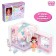 Plastic house for dolls "Visiting Molly" Wardrobe with a doll and accessories