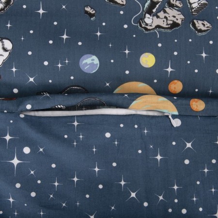 Bed linen 1.5 joint venture "Astronauts", size 145x215 cm, 143x215 cm, 50x70 cm-4