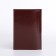Cover for passport, burgundy color