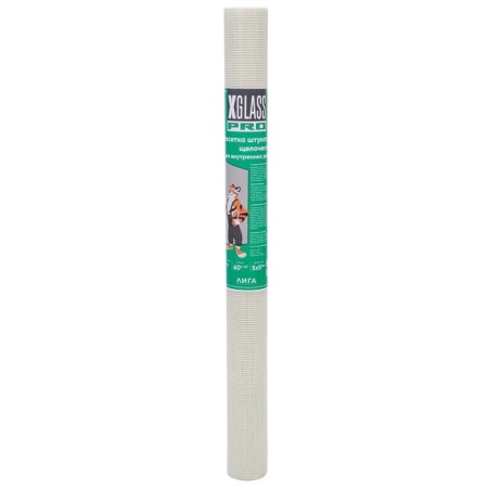 Glass fiberglass plaster XGLASS PRO 5x5 mm, 1x10 m, 60 g/m2